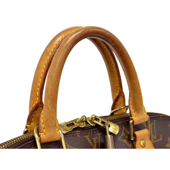 Louis Vuitton Alma Bag Handbag Monogram Brown - Picture 2 of 5